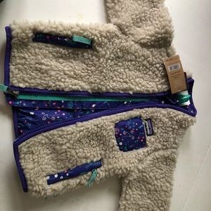 Brand new  Patagonia baby retro x jacket